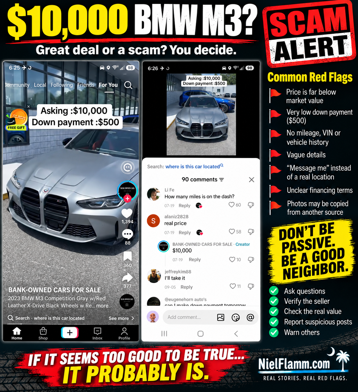 A $10,000 2023 BMW M3 Competition? TikTok Has Apparently Entered the Luxury-Car Business