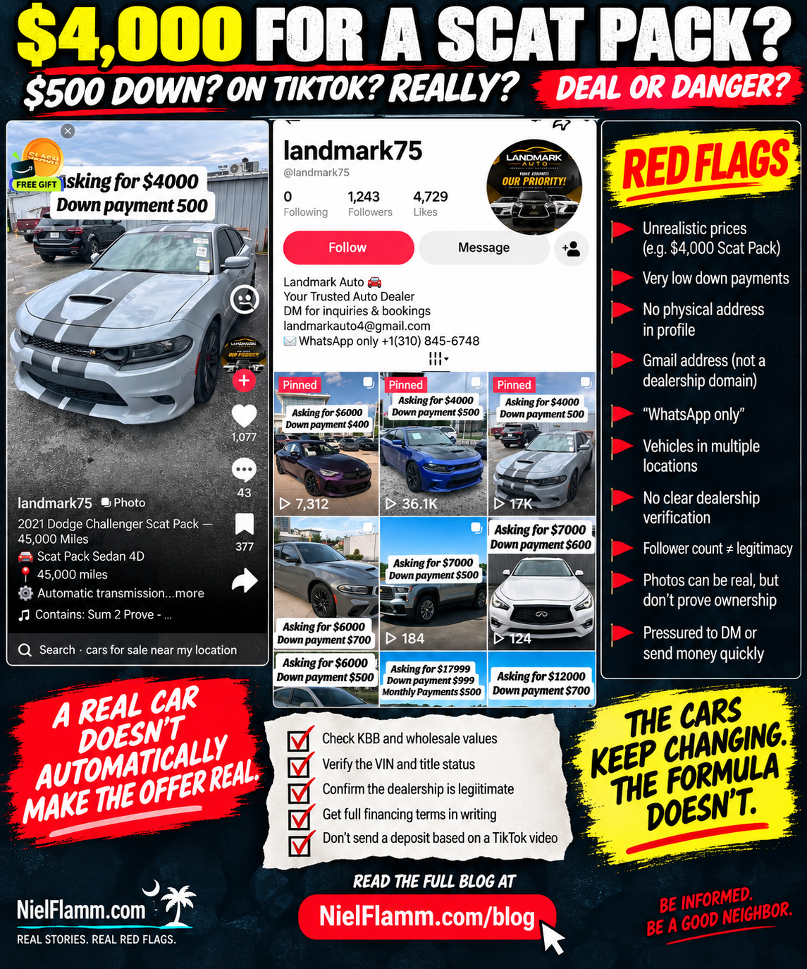 Another TikTok Car Deal: A $4,000 Scat Pack With $500 Down? Here We Go Again
