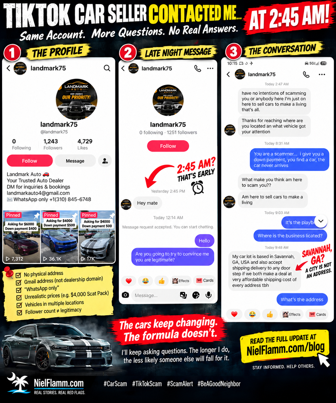 Update: The $4,000 Scat Pack Seller Messaged Me—At 2:45 in the Morning