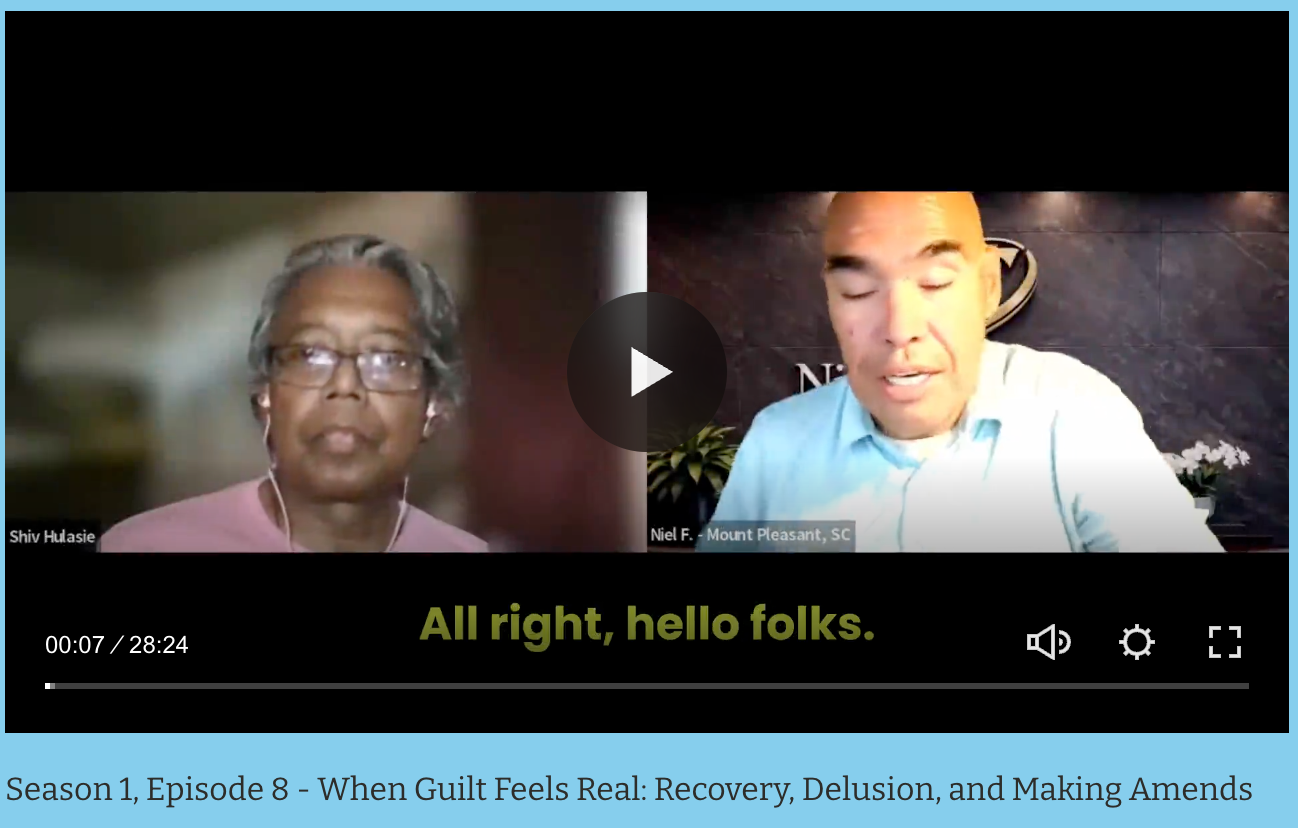 When Guilt Feels Real: Recovery, Mental Health and Making Amends