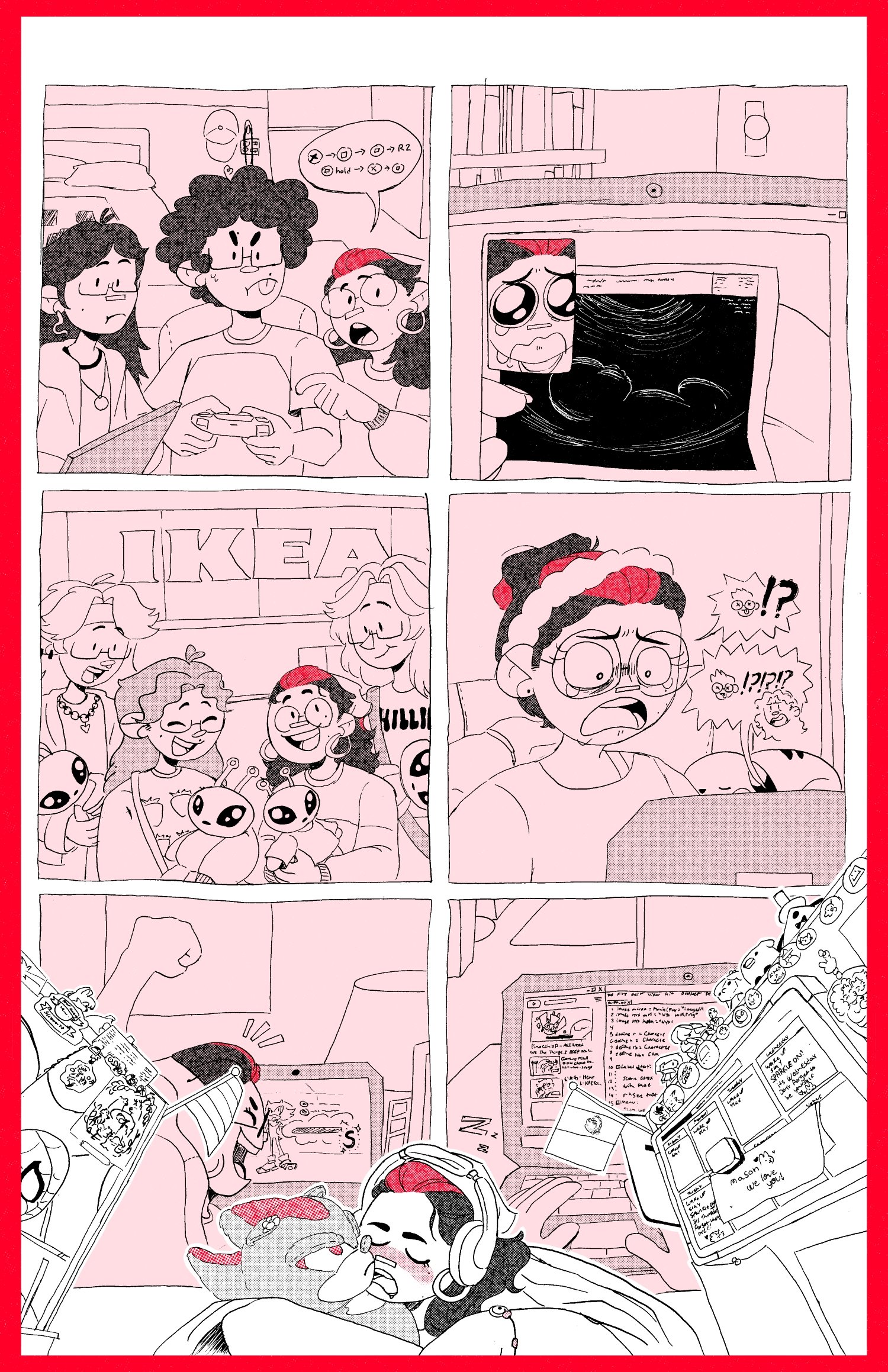 "All I Need Are The Things I Like" Final Comic