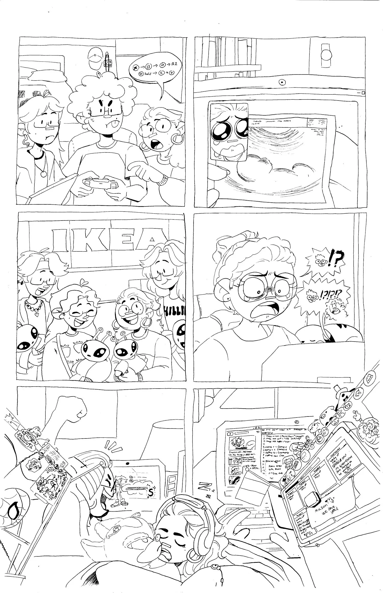 "All I Need Are The Things I Like" Inks