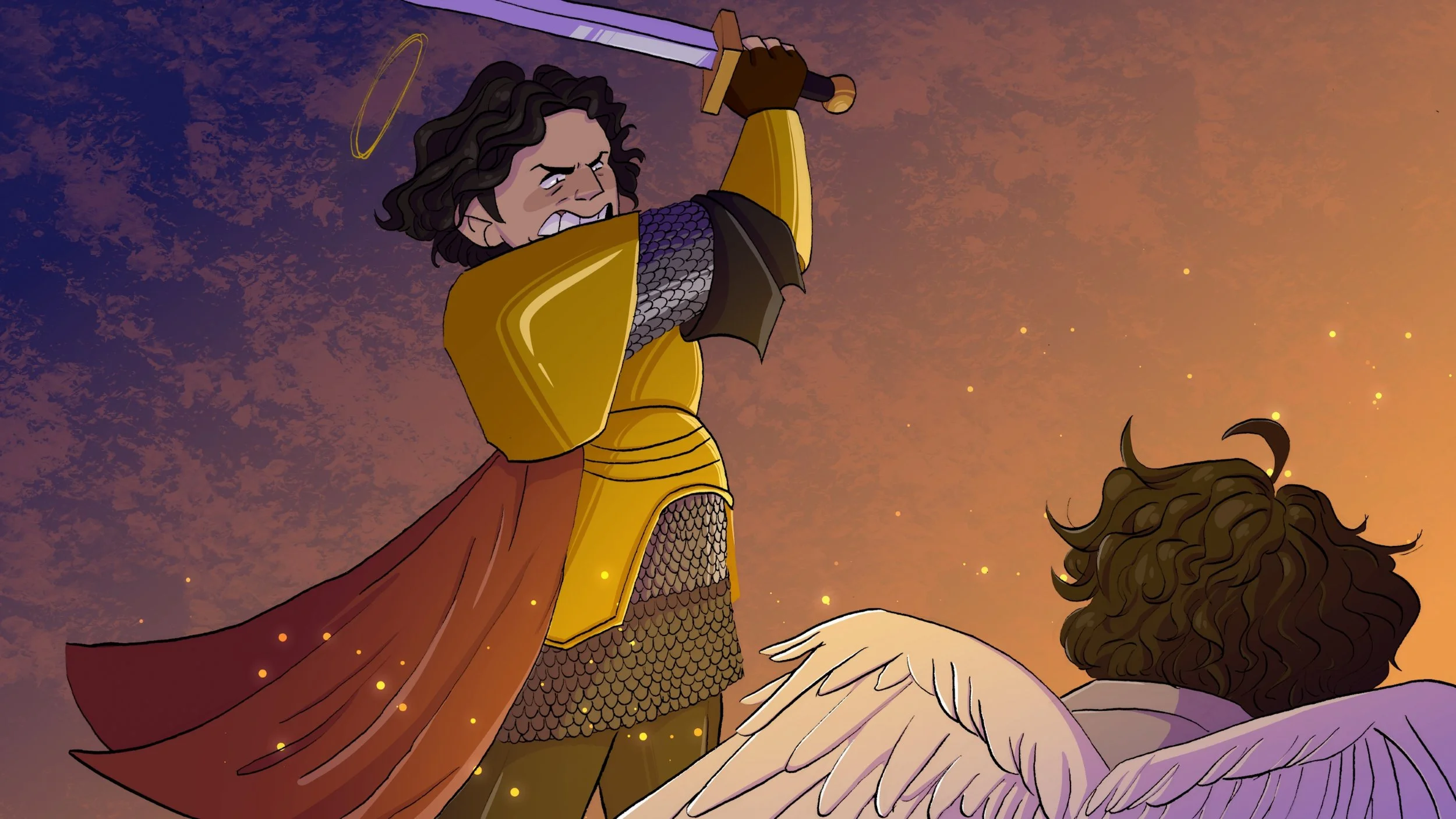 "Divine Wrath" Panel 1 Final