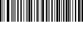 Barcode with black and white vertical lines