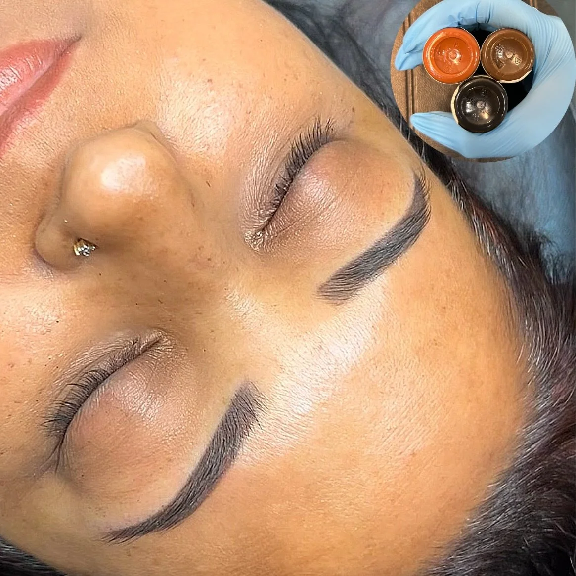 Close up brow shot✨