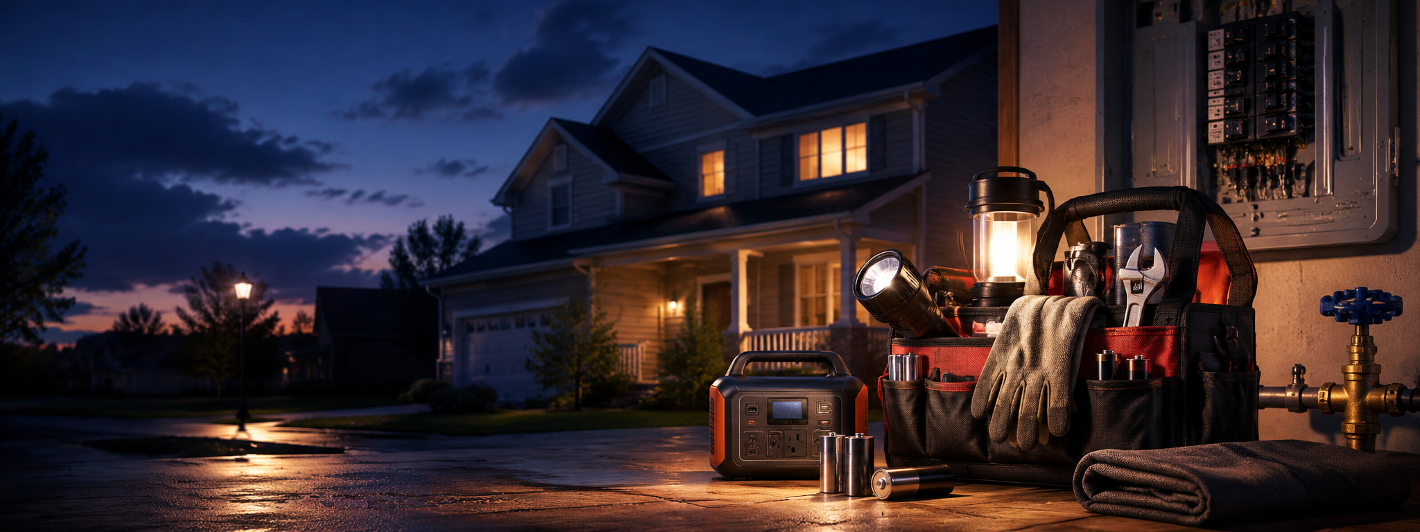 How to Prepare Your Home for Power Outages and Utility Emergencies.