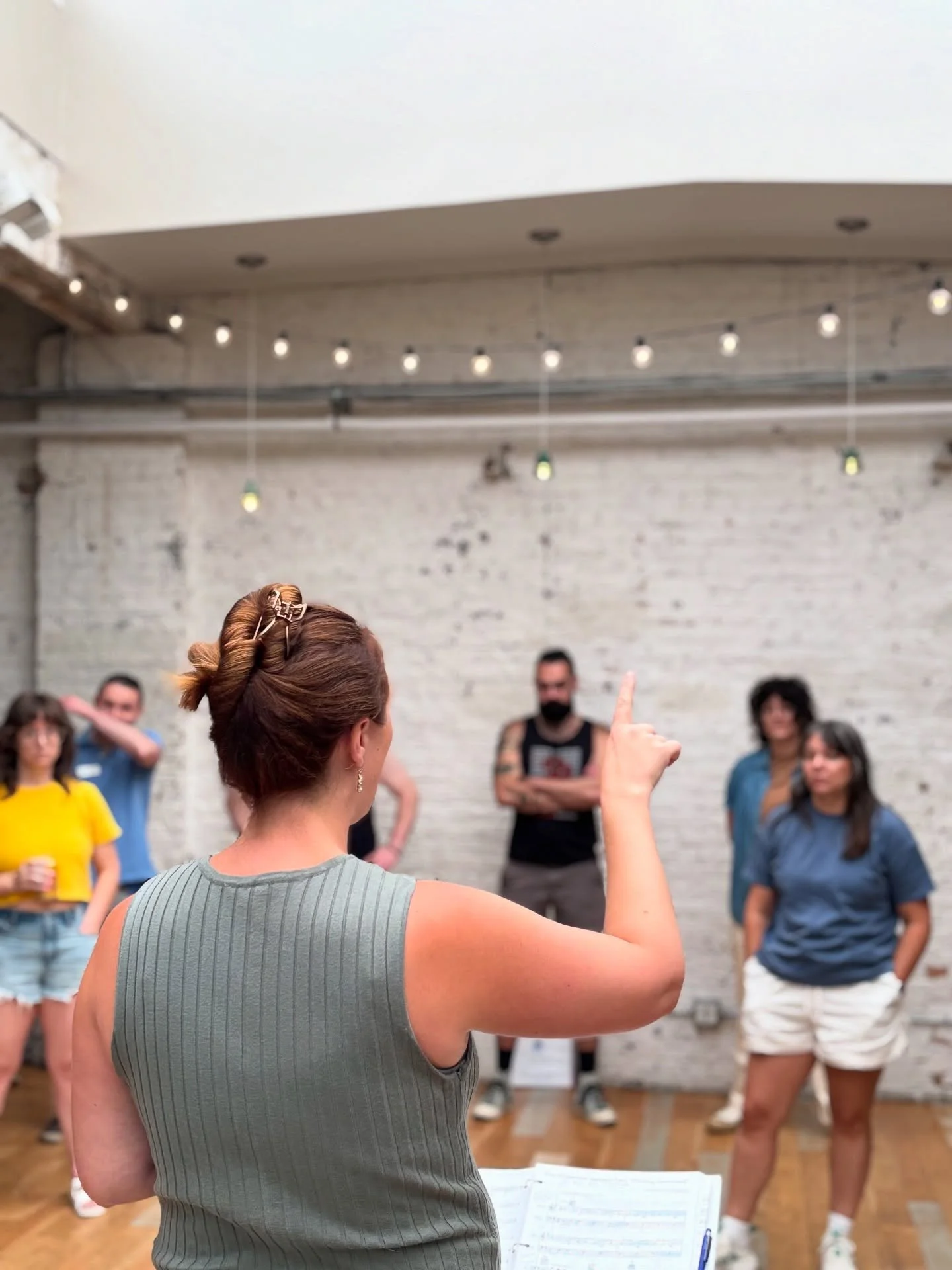 Opening night! 💜🎉

We are ready and can&rsquo;t wait to welcome you here to PLAY at @thejoinerychicago in just two hours.

#chicagochoir #choirlife #summertimechi #PLAY #justicechoir