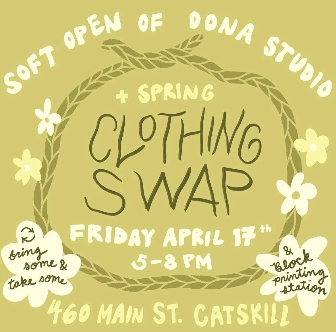 Soft Open + Clothing Swap 