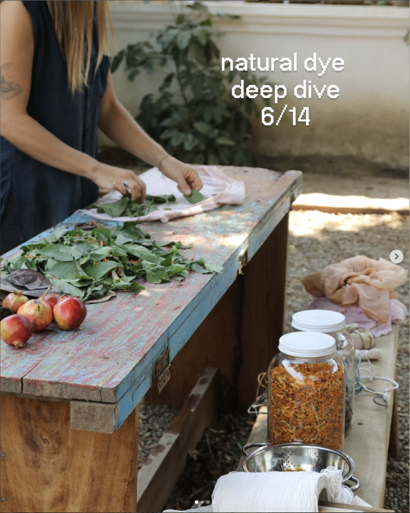 Natural Dye Deep Dive