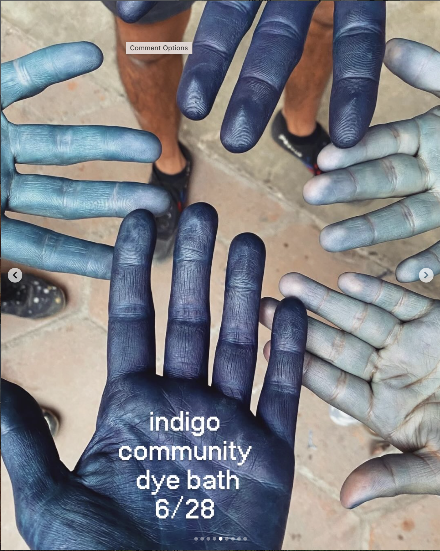 Indigo Community Dye Bath