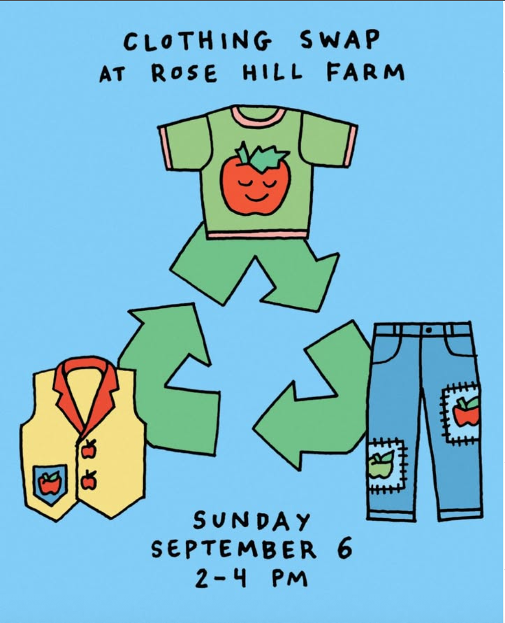 Clothing Swap at Rose Hill Farm