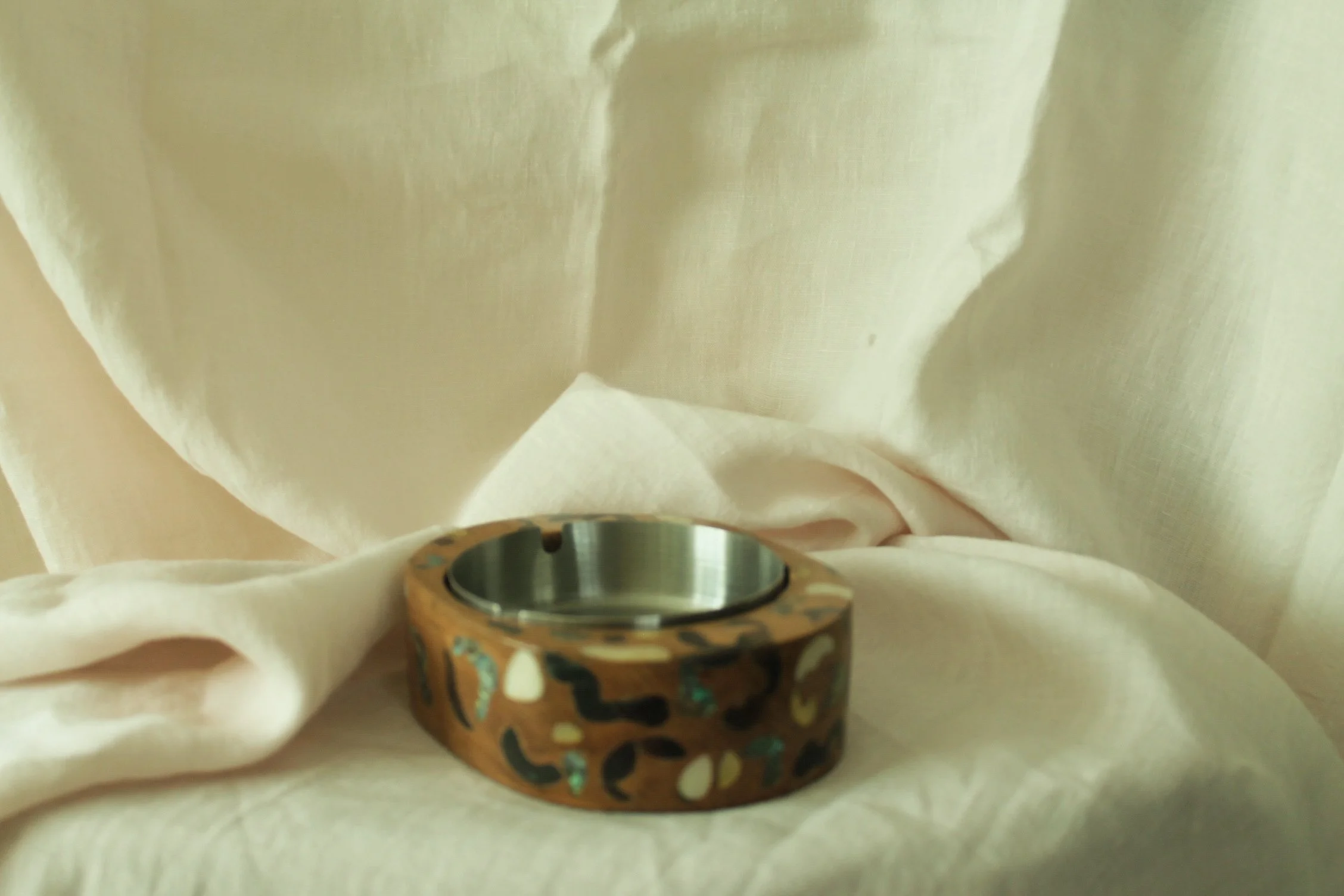 Leopard Print Ashtray