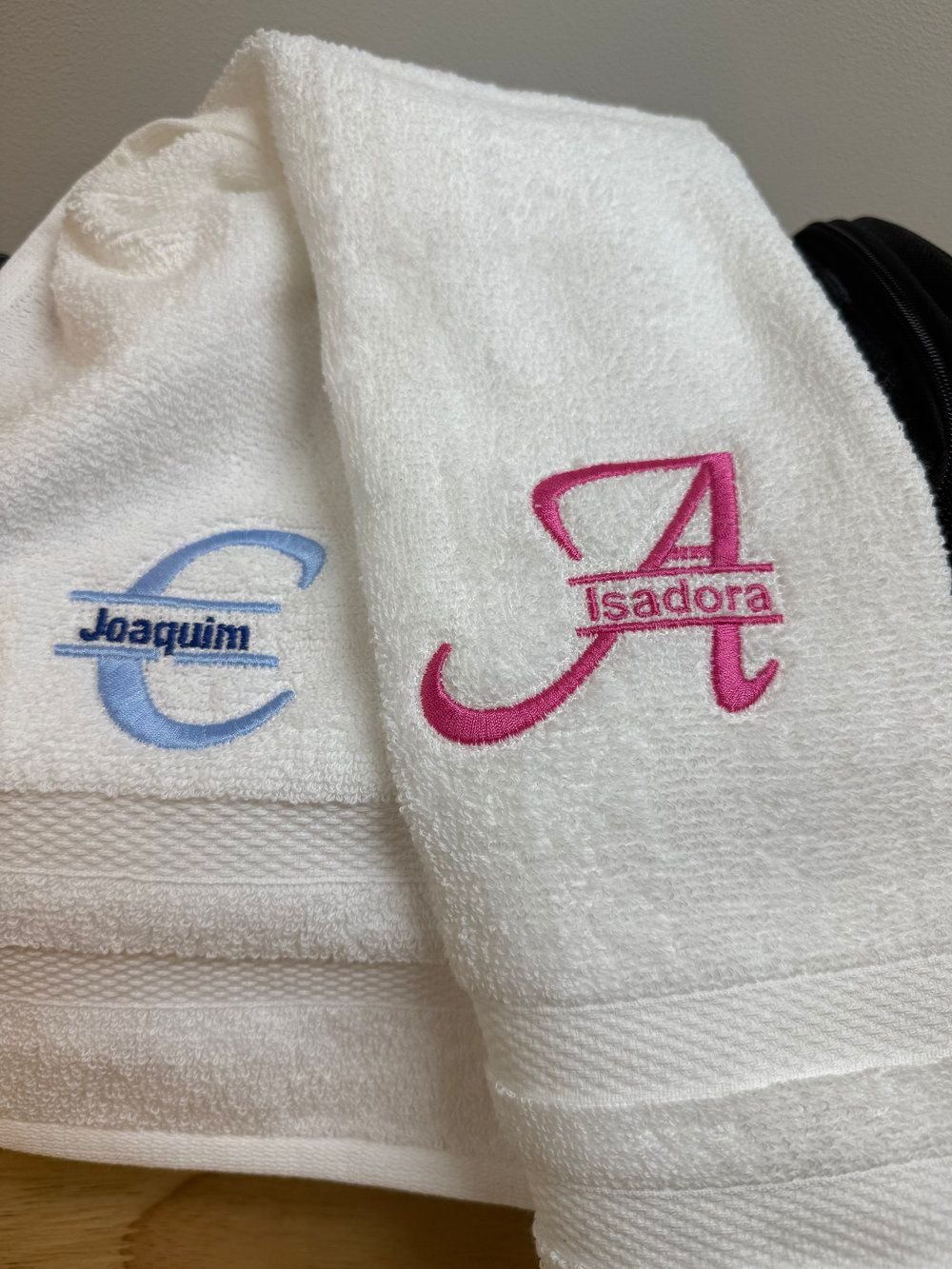 Monogrammed Towels