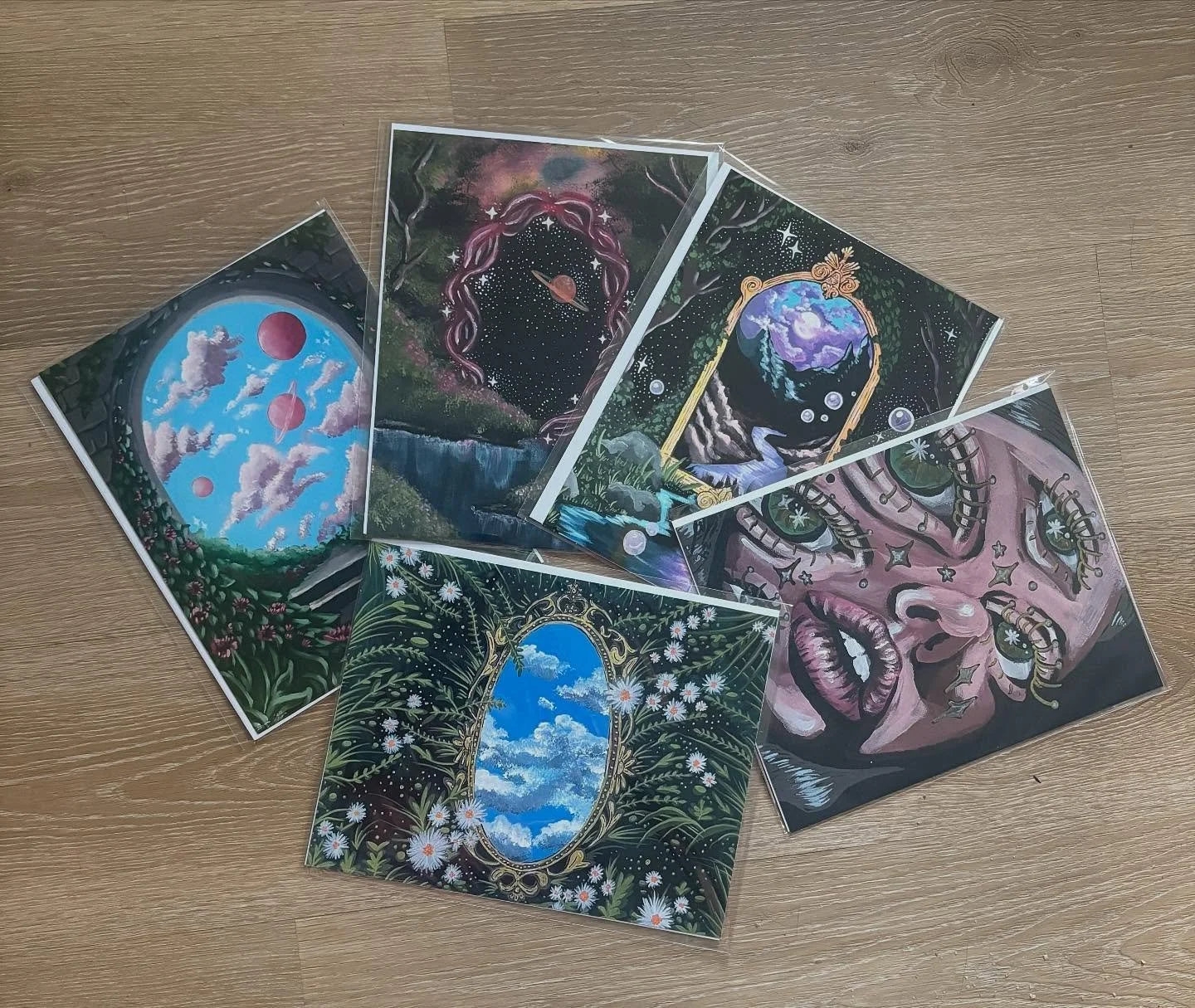 ✨ I FINALLY HAVE PRINTS ✨

This is something I&rsquo;ve been working toward for a long time, and they&rsquo;re finally here! These are 8x10 inch prints of my artwork, printed with a beautiful lux finish, and each one is carefully packaged in a plasti