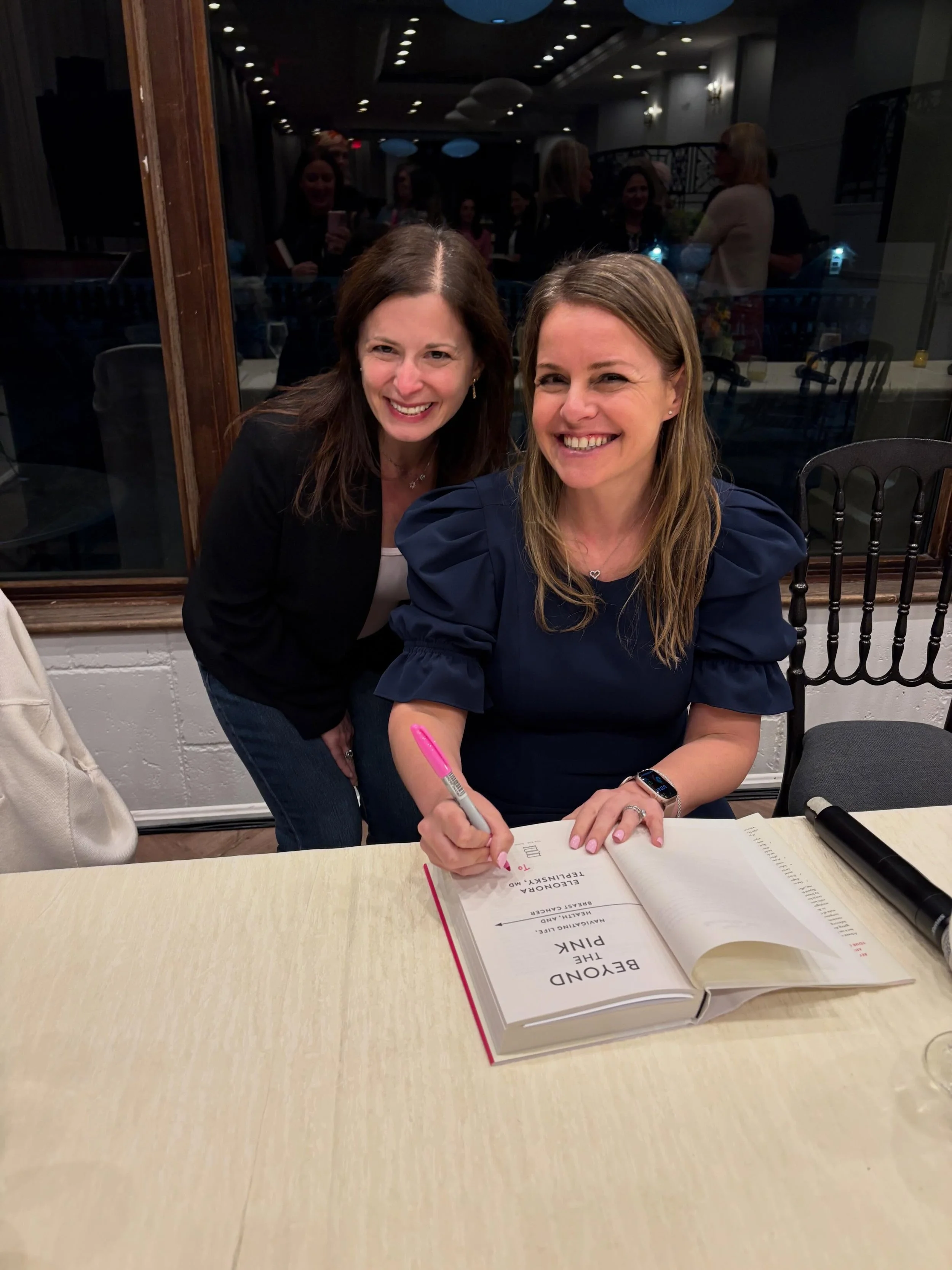 Continuing with Breast Cancer Awareness Month🎀, last night I attended the launch of &lsquo;Beyond the Pink&rsquo; by the brilliant breast oncologist @drteplinsky and I&rsquo;m still thinking about it.

The panel was incredible: @goldfarbshari , Dr. 