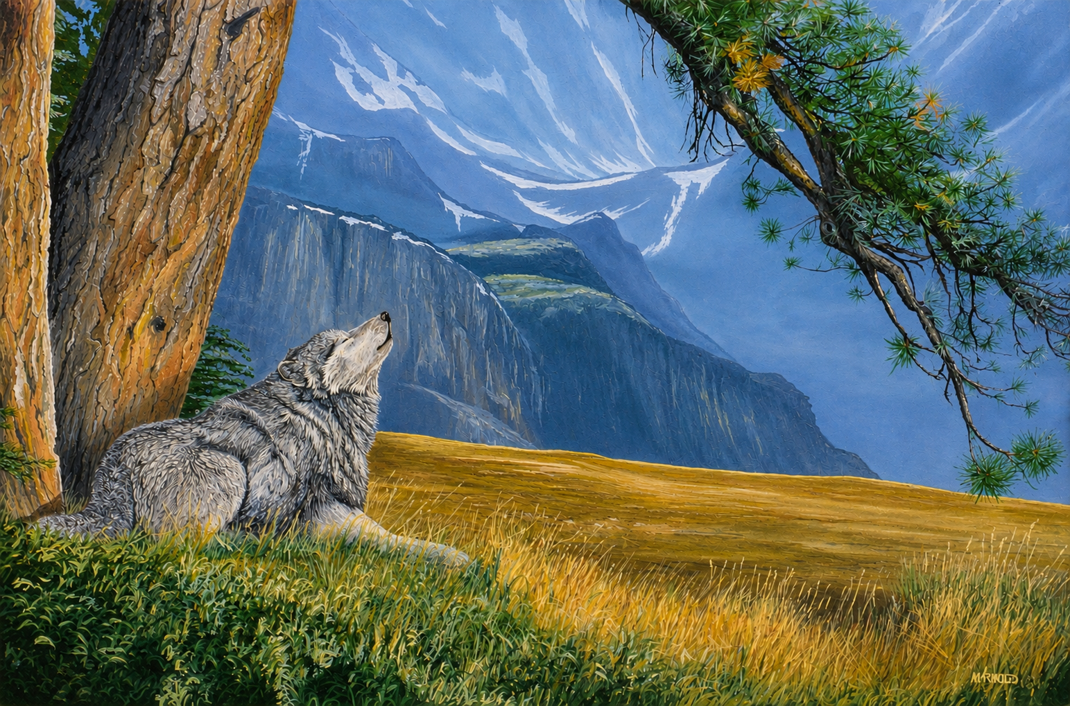Gray Wolf - Distant Echoes.png