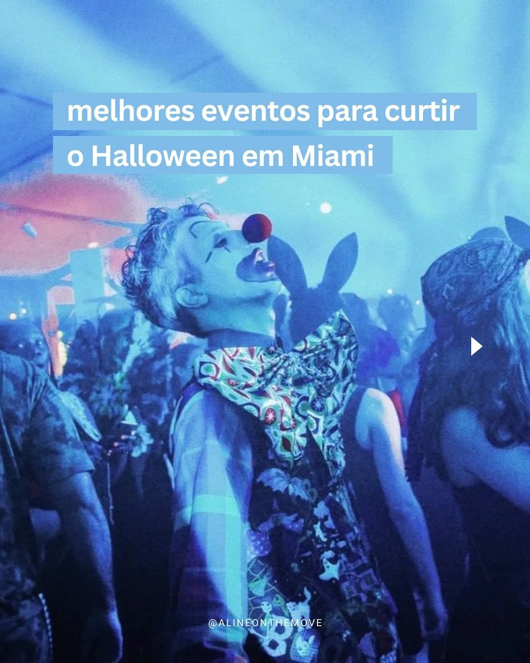 🇧🇷 Falta pouco para o Halloween 👻 E como toda data comemorativa em Miami, isso &eacute; sin&ocirc;nimo de eventos festas e MUITA divers&atilde;o!

Arrasta para conferir as melhores op&ccedil;&otilde;es de festas para curtir o Halloween em Miami. 
