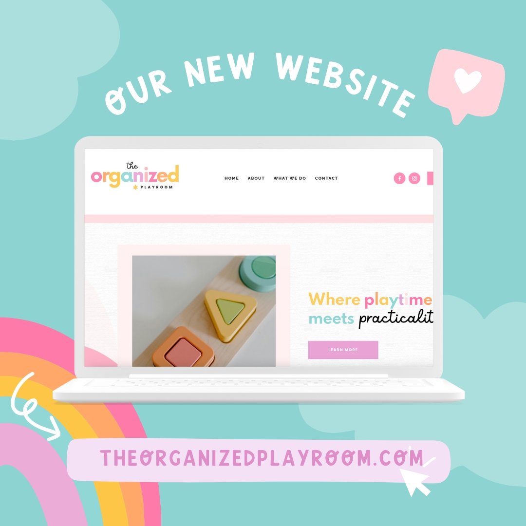 Big peep&mdash;our new website is live! 🎉
✨ Now you can easily browse services, get inspired, and book your dream playroom transformation. Ready to create a space that sparks joy &amp; imagination? Tap the link in bio to explore! 💻🌈 
.
.
.
.
.
.#T