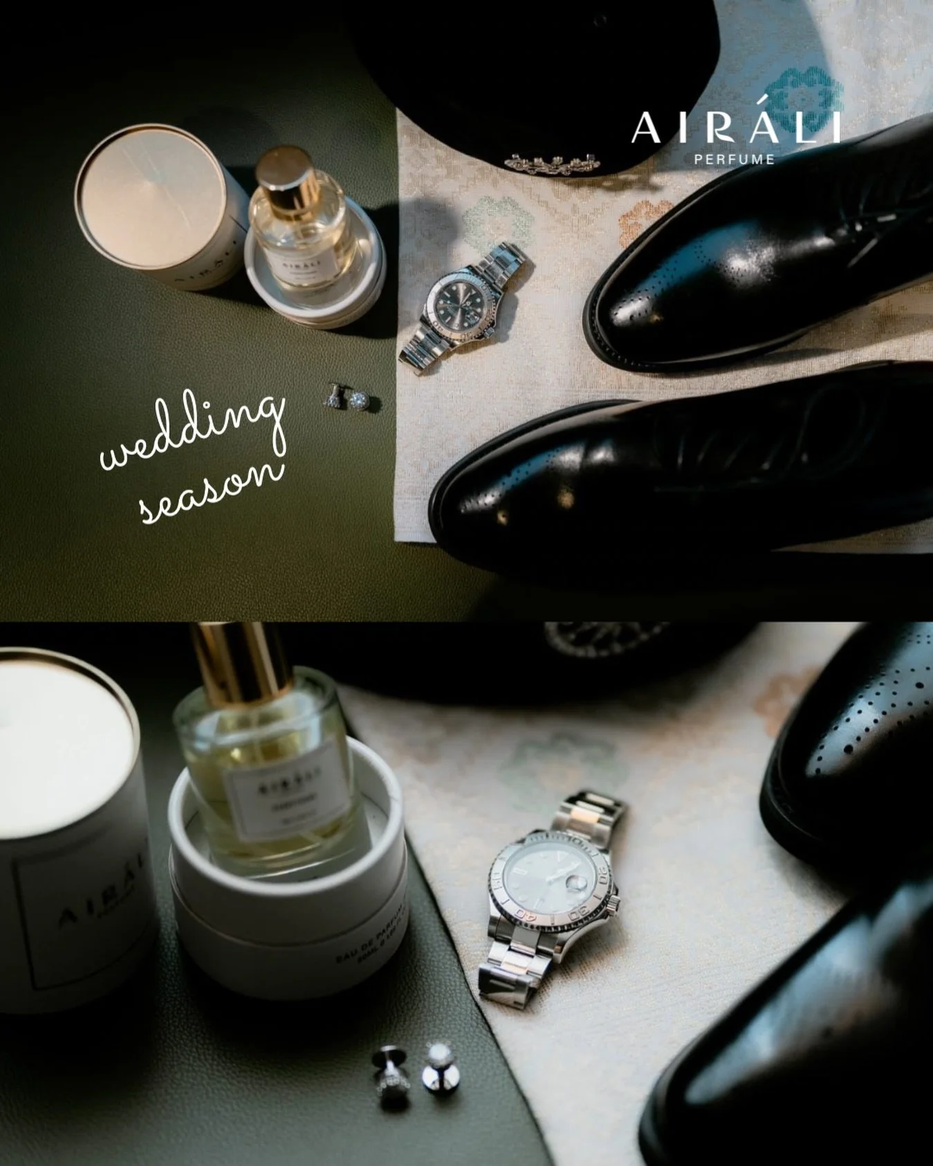 Celebrate this wedding season with a fragrance that feels timeless. Discover Airali Perfume, the perfect finishing touch. #WeddingSeason #AiraliPerfume 

📸: @momentmaker.production