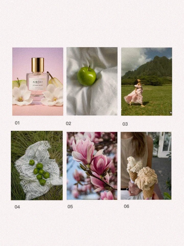 This is the mood.
Fresh, soft, a little sweet, this is what you get with The Sweet Escape. 

Swipe to see every note &rarr; ✨