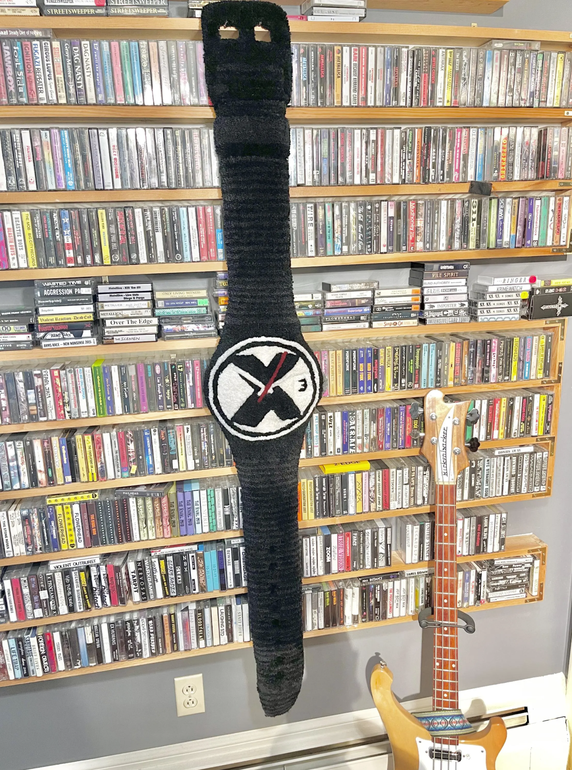 x-swatch swatch x rated 6 feet tall maxi wall hanging