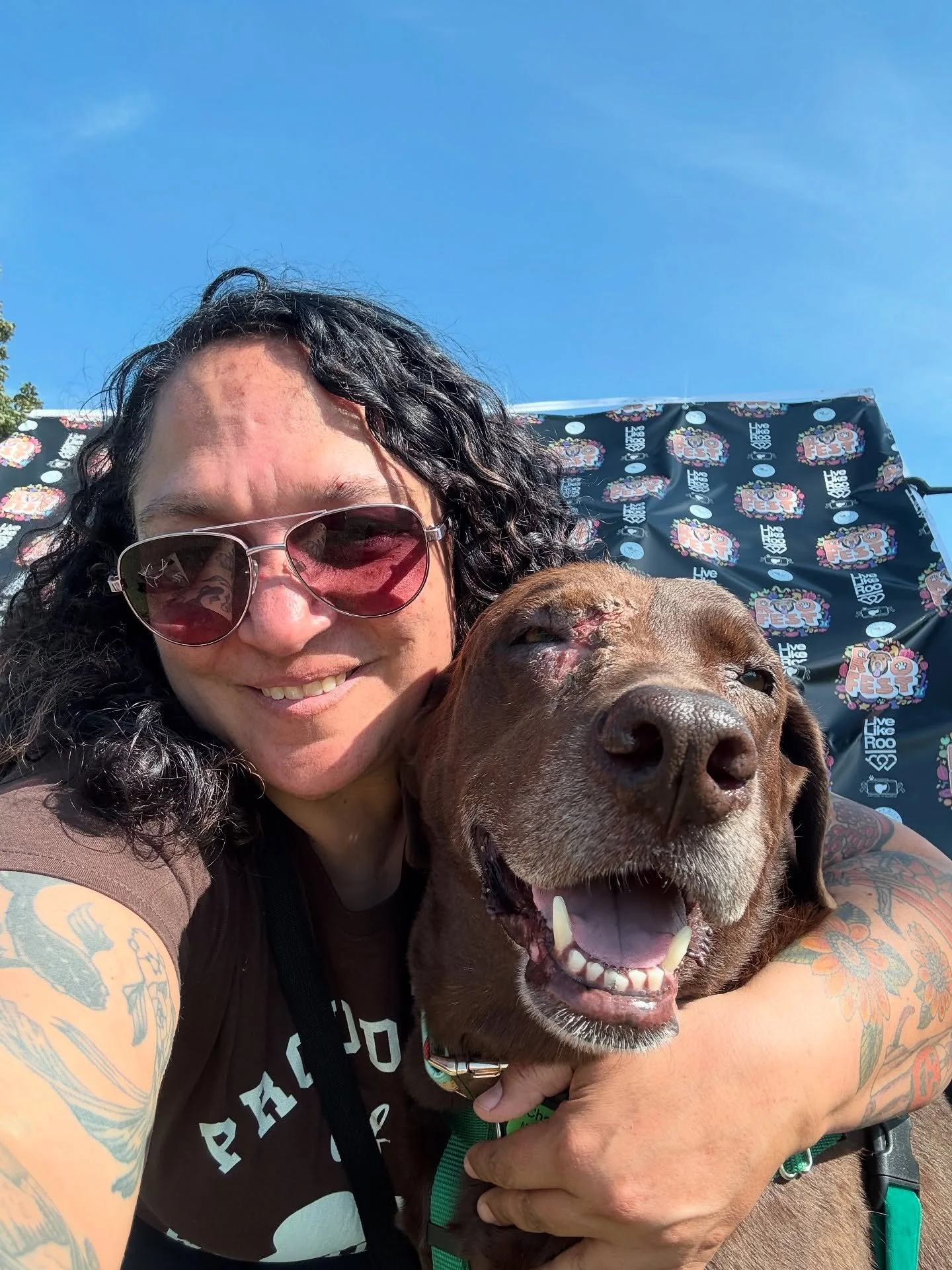 Life is hard ! Cancer is harder. 🎗️🐾

Ever feel like you&rsquo;re supposed to have it all together but just&hellip; don&rsquo;t? 😅💛🐶

I realize lately this account has focused more on Chance than on training. But really, is it less about trainin