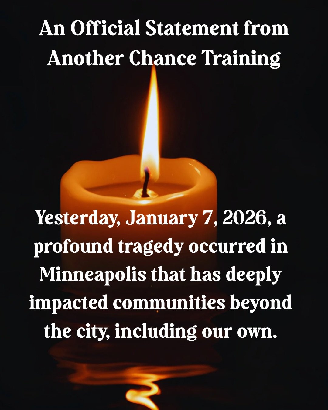 🤍Our community is hurting, and we must speak up.

Lately, it&rsquo;s been harder to post only about dogs and training while our community is hurting. We are not tone deaf.

I am so grateful for my beautiful career and the privilege of spending time 