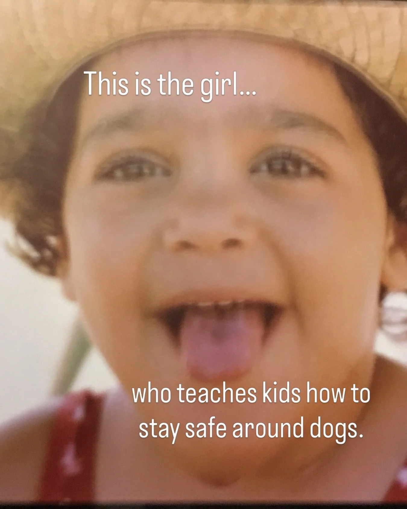 Little did she know&hellip; she&rsquo;d grow up to teach families how to keep their kids and dogs safe together.

Even after being bitten in the face by a dog as a young child - an experience that could have kept her away from dogs forever - it becam