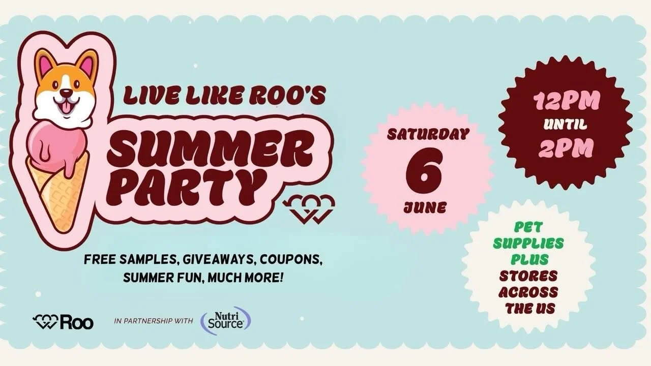 ‼️‼️‼️ Live Like Roo&rsquo;s IG Account Is Currently Down‼️‼️‼️

🚨 Please help us spread the word and repost / share this post for a very special and important event ! 🚨 

📆 THIS SATURDAY 6/6/26 12PM - 2 PM

Live Like Roo&rsquo;s Summer Party! 🐶?