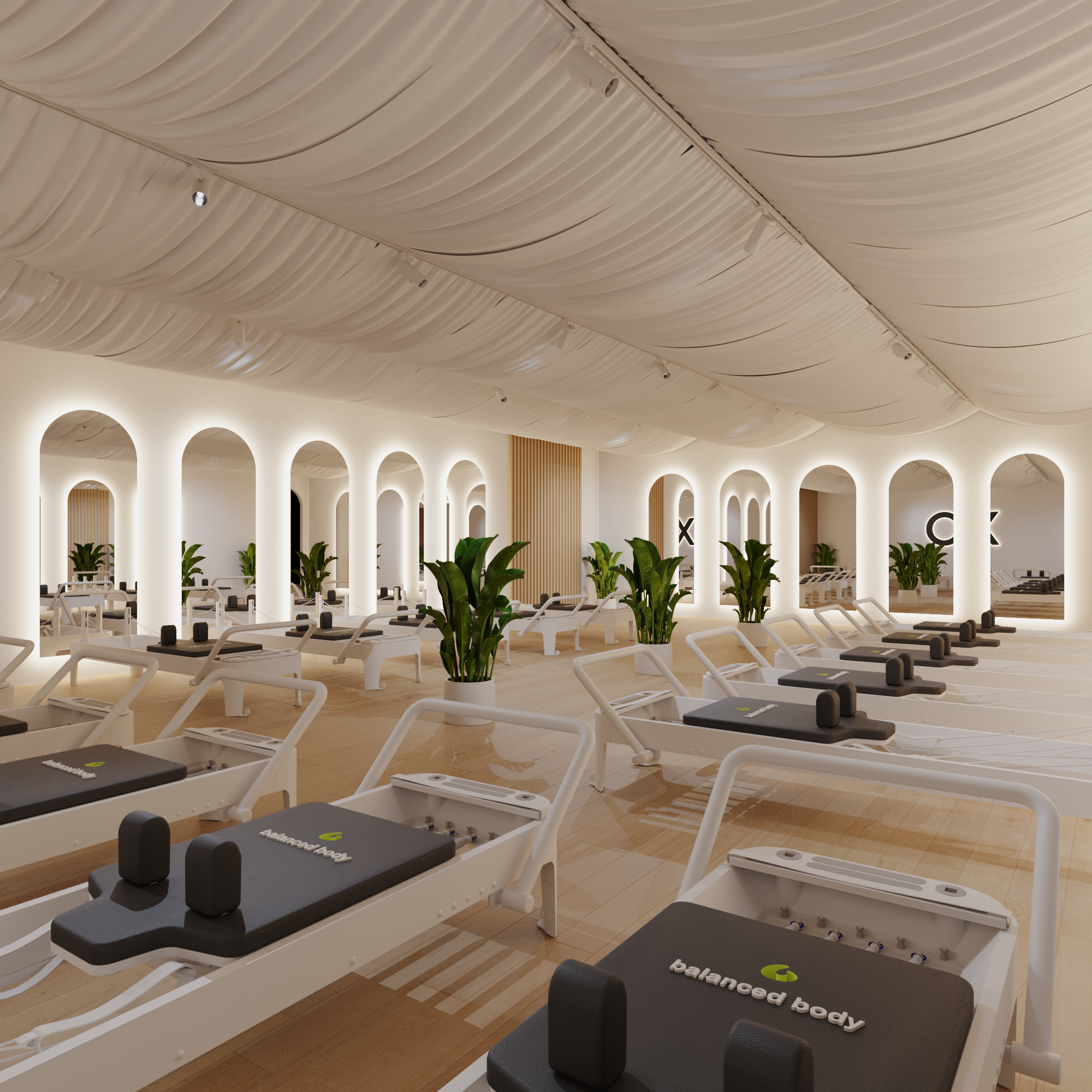 Reformer Pilates class at XO Fitness Centerville Ohio