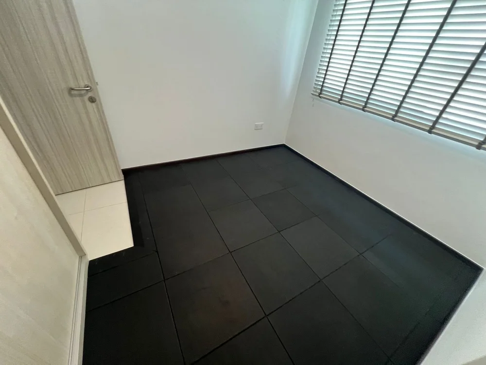 Gym flooring project case 68