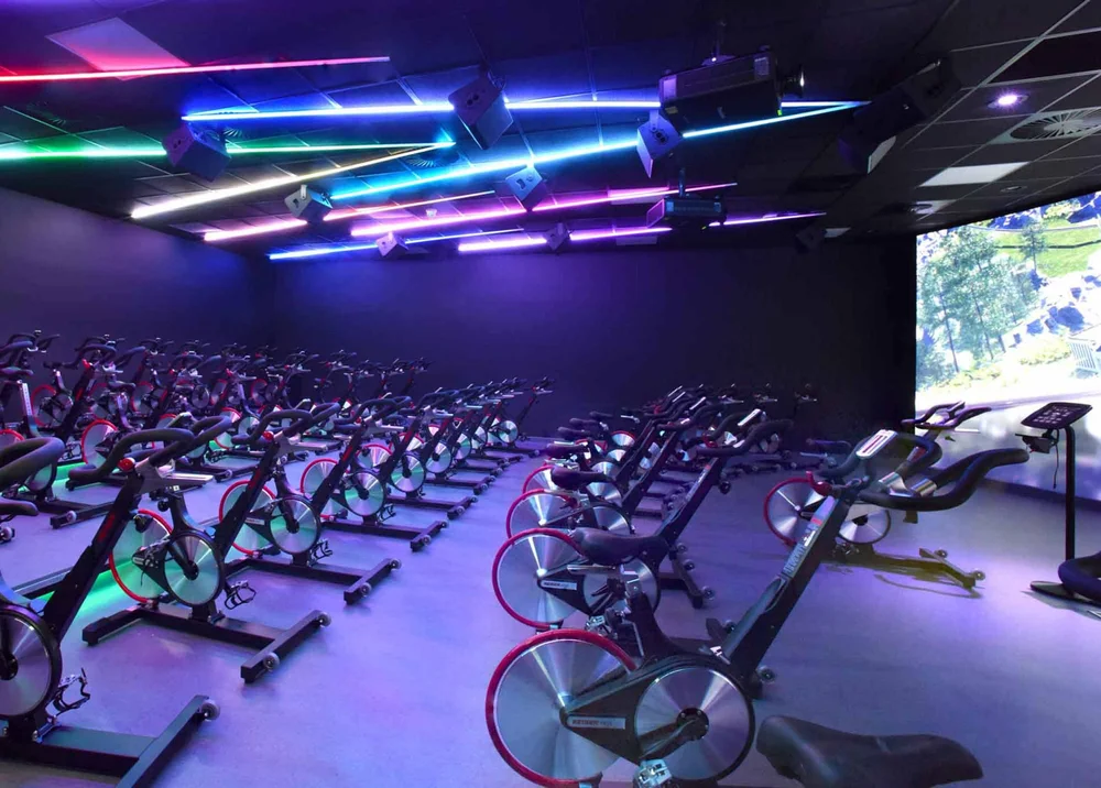 Gym flooring project case 54
