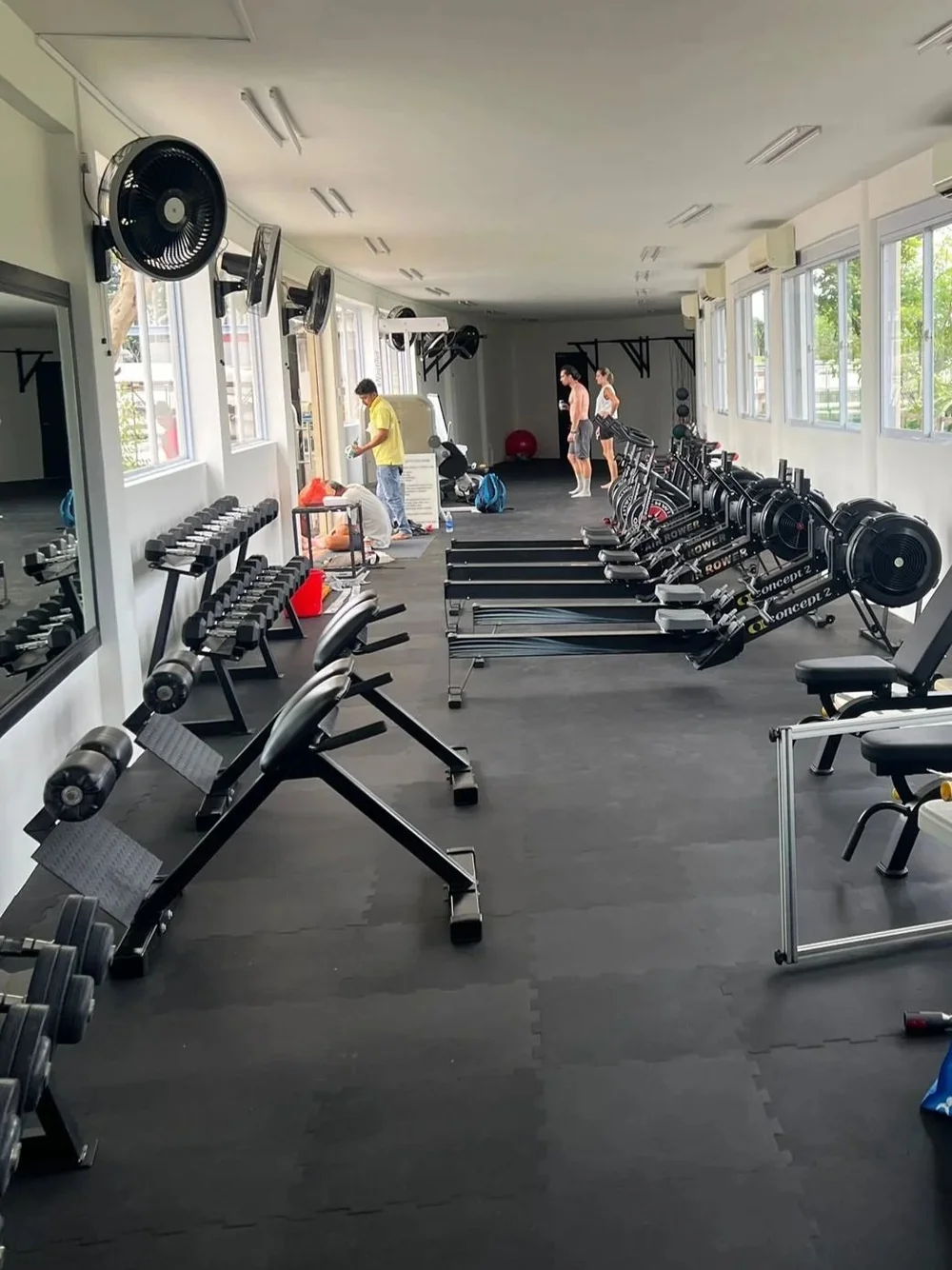 Gym flooring project case 41