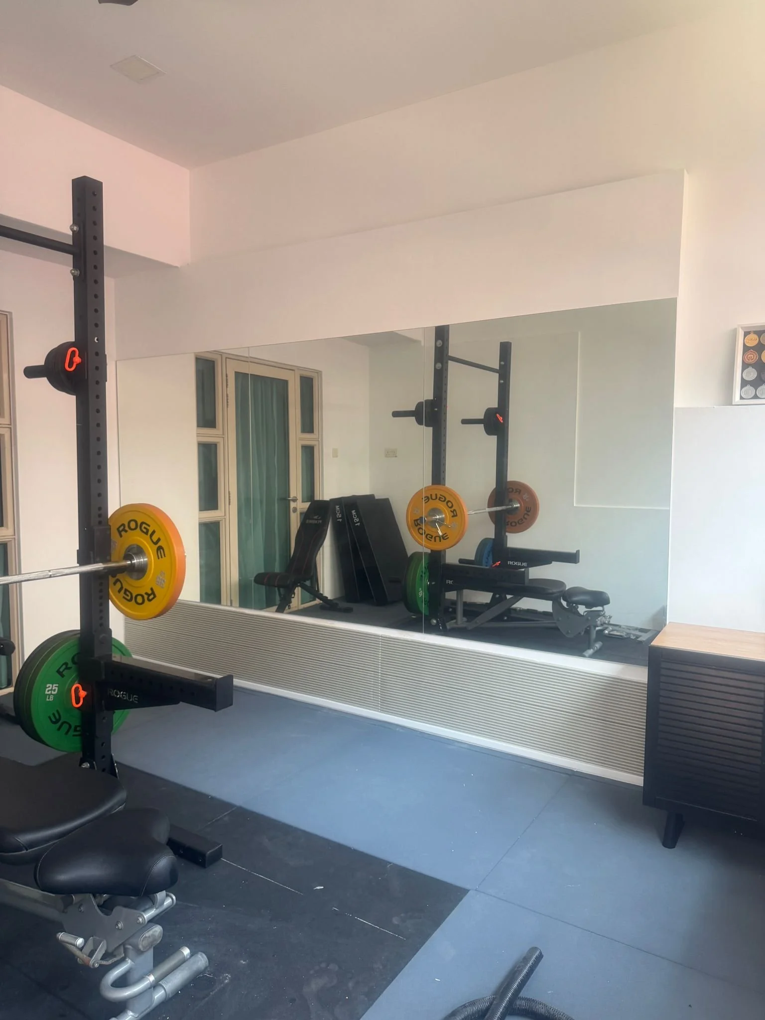Gym Mirrors for Fitness Spaces &amp; Studios in Singapore