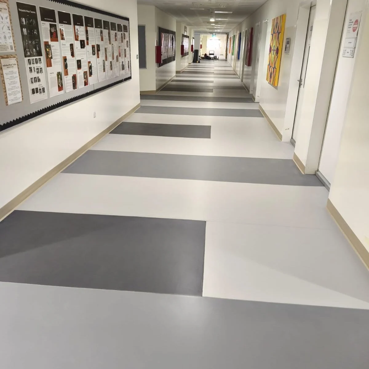 Installed at Dulwich College Singapore!!

Our commercial-grade vinyl roll flooring provides a seamless, durable and easy-to-maintain surface, making it ideal for high-traffic educational environments where performance and longevity matter

#gymfloori