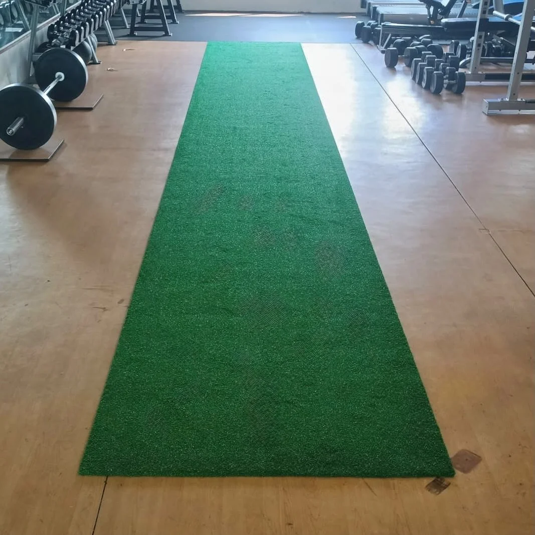 Armaguard Turf installation for an SCDF fire station gym.

A dedicated training surface for sled work, functional training and daily conditioning. Supplied &amp;!installed on site to fit cleanly within the existing gym layout.

Built for a working gy