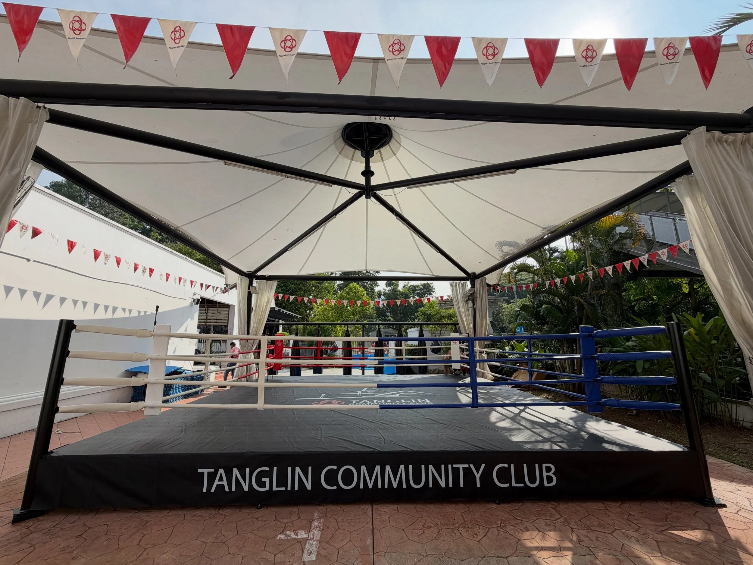 🥊 Boxing Ring Transformation | Tanglin Community Club

Out with the old, in with the new.

A complete boxing ring replacement project at Tanglin Community Club, from dismantling and disposal of the existing ring to the full supply and installation o
