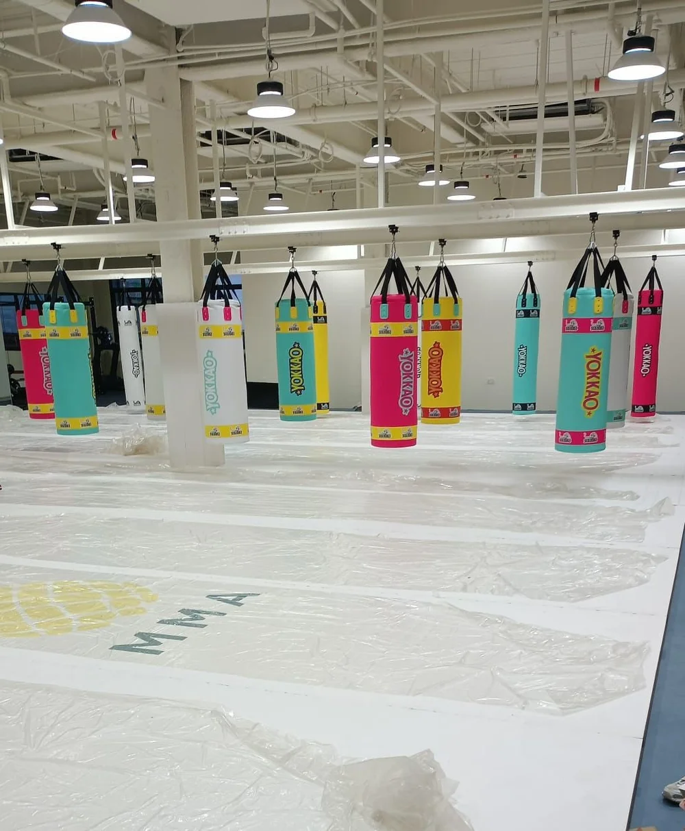 Gym flooring project case 24