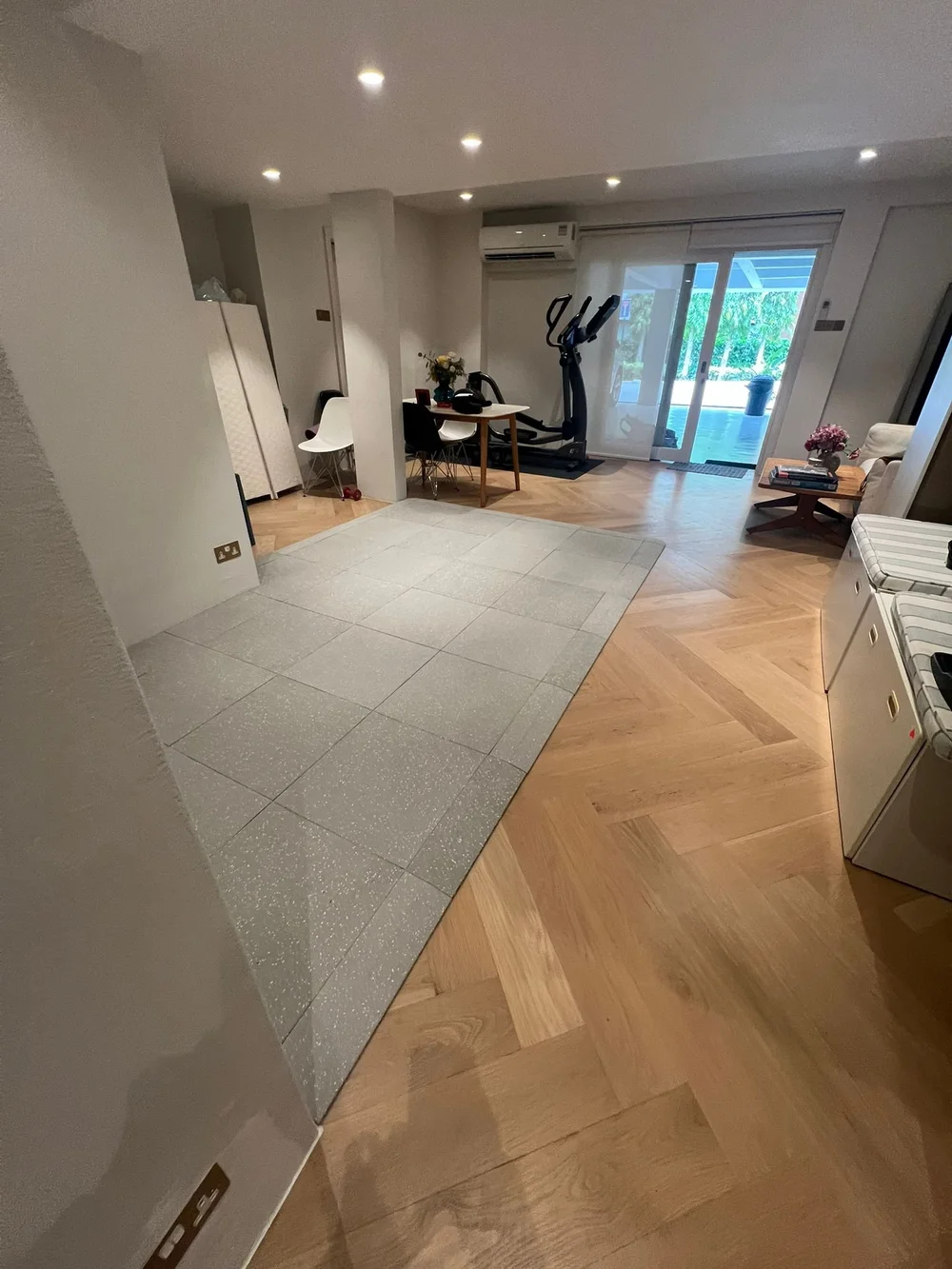 Gym flooring project case 27