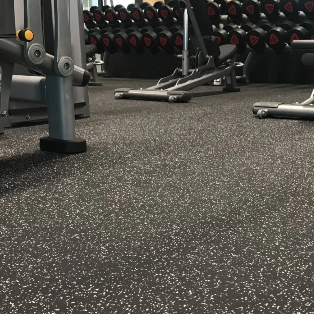 Gym flooring project case 58