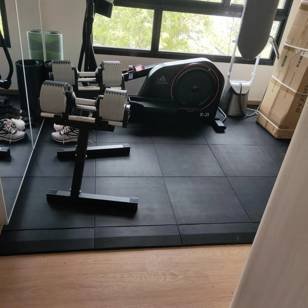 Gym flooring project case 53
