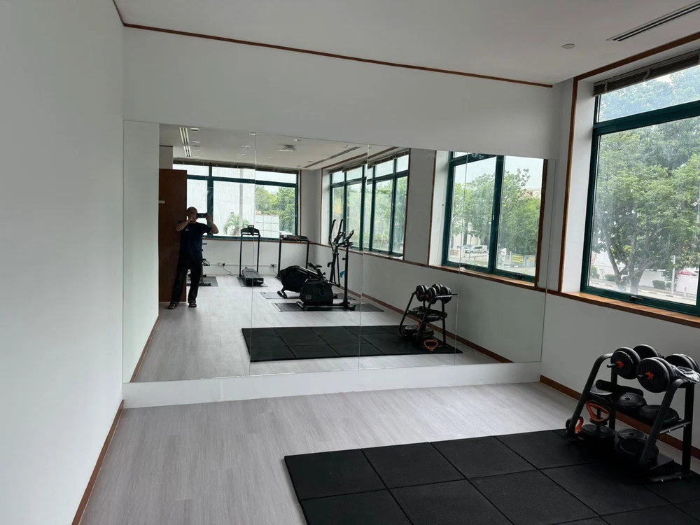 Gym flooring project case 57