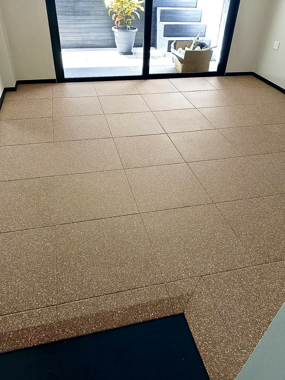 Gym flooring project case 33