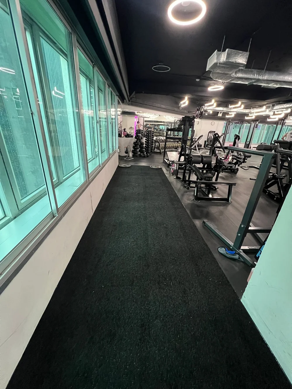 Gym flooring project case 19