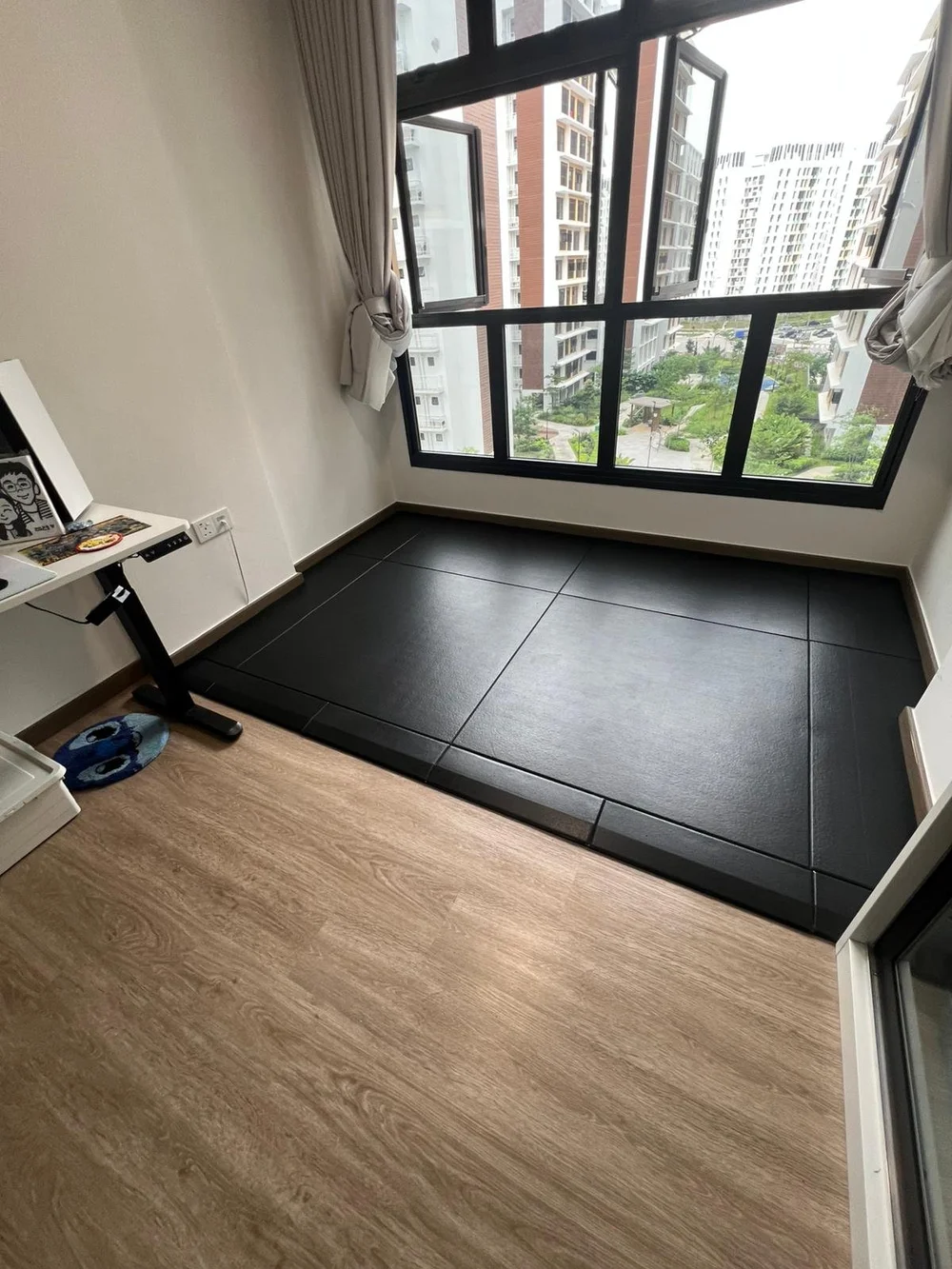 Gym flooring project case 60