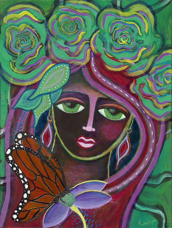 Blooming Butterfly Beauty