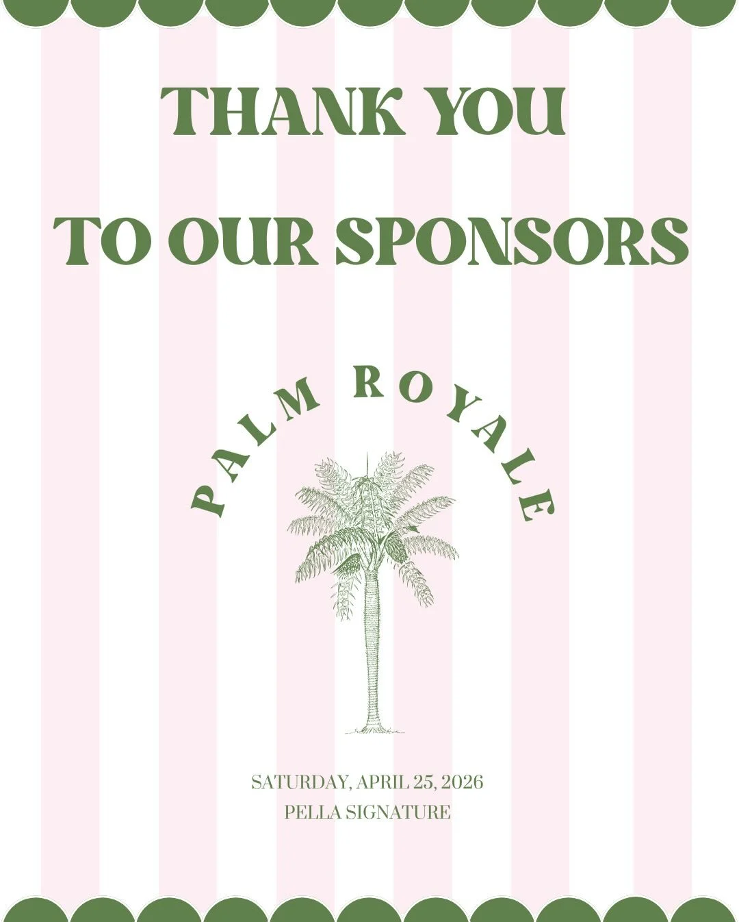 Thank you to our Palm Royale event sponsors! 🌴✨ Because of your generous support, this special night is possible. We&rsquo;re so grateful for your partnership and for supporting our D101 students!

#westernsprings #wsfee #d101