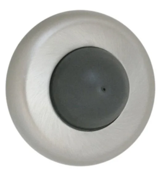 Don-Jo 1406 Convex Wall Bumper - Satin Stainless Steel