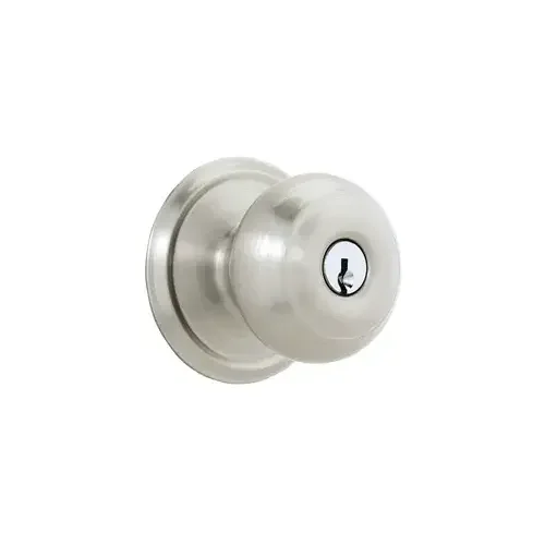 Schlage F51A Georgian Entry Knob - Satin Nickel