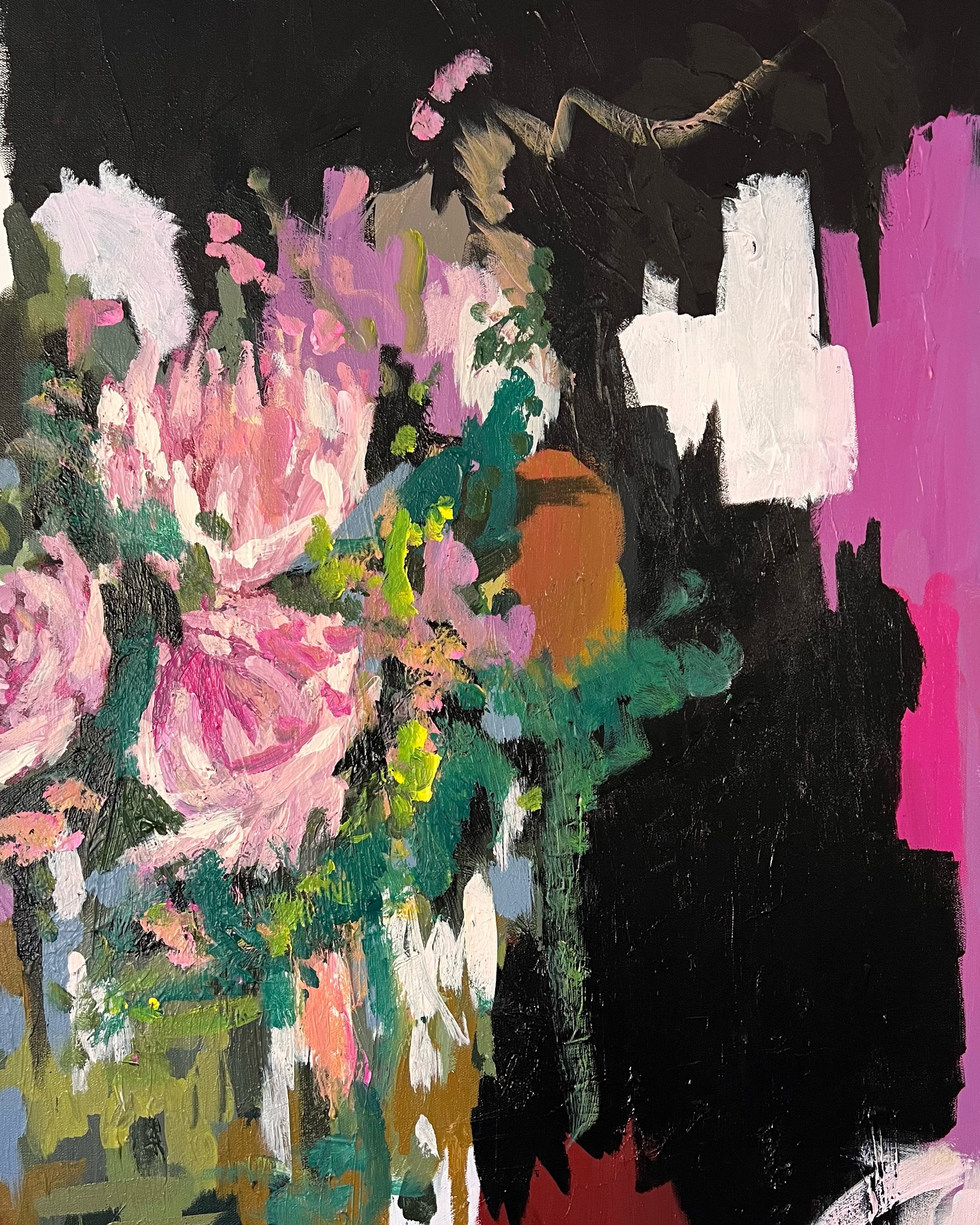 “Marie”
37” x 24” x 1 ”
Acrylic on Canvas
“Facing our shadows, the most secret parts of ourselves, is where we unlock the magic and liberation of our being.”